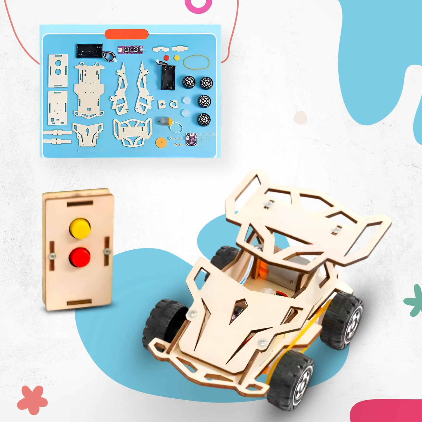 WoodWheels RC Holz Rennwagen